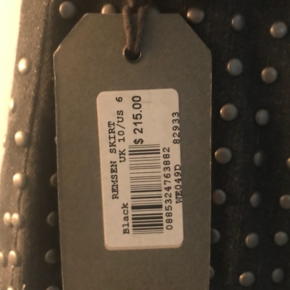 New with tags ALLSAINTS skirt in a size 6 $175 - Picture 3 of 4